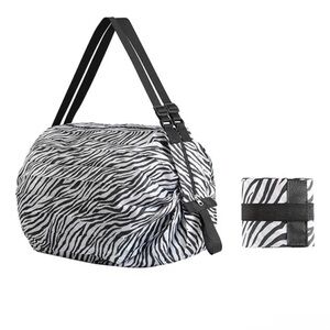 Zebra Print Carry All Bag
